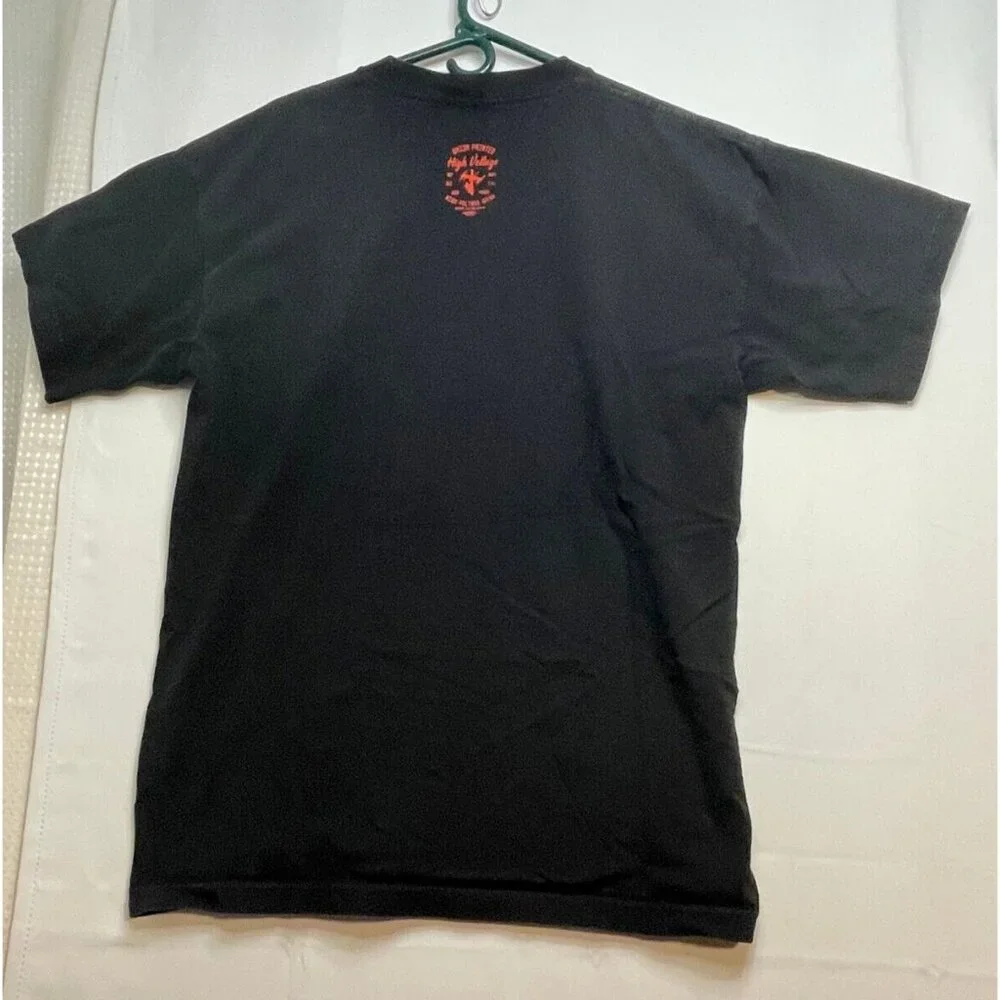 High Voltage Wear shirt mens XL short sleeve Union Made USA set of 2 Bayside - Picture 4 of 16